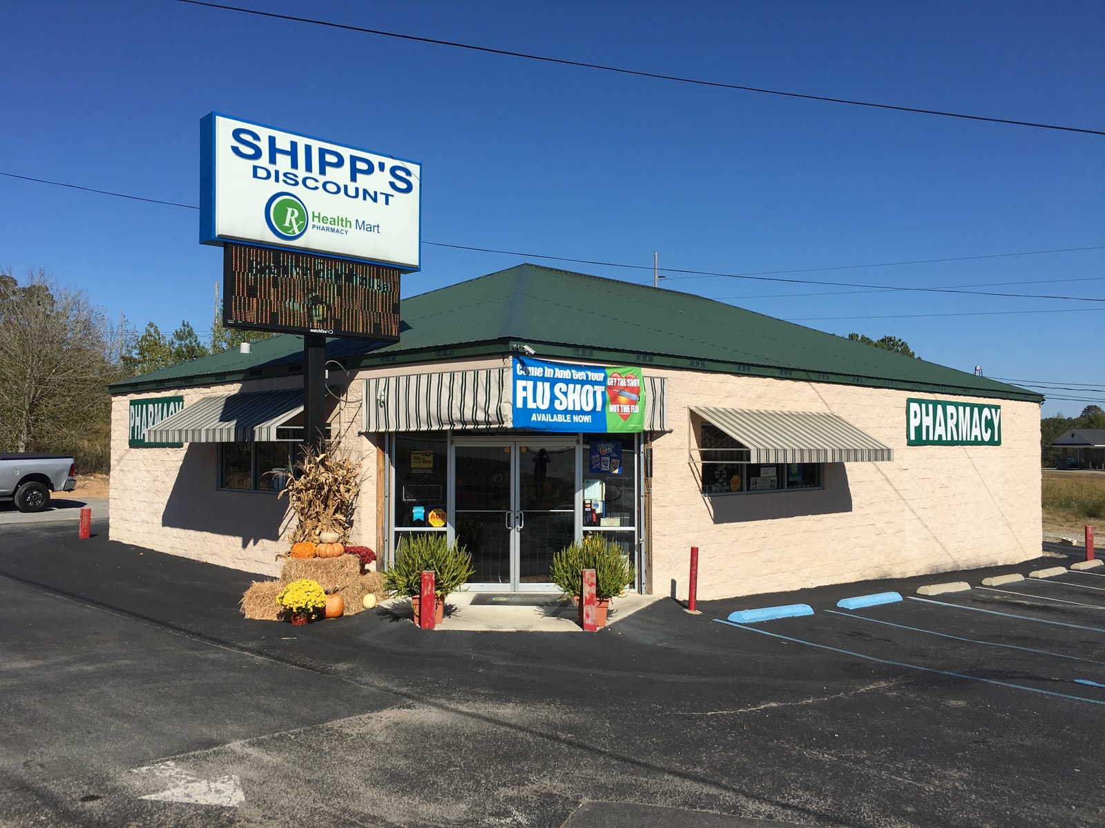Exterior of Shipp's Discount Pharmacy